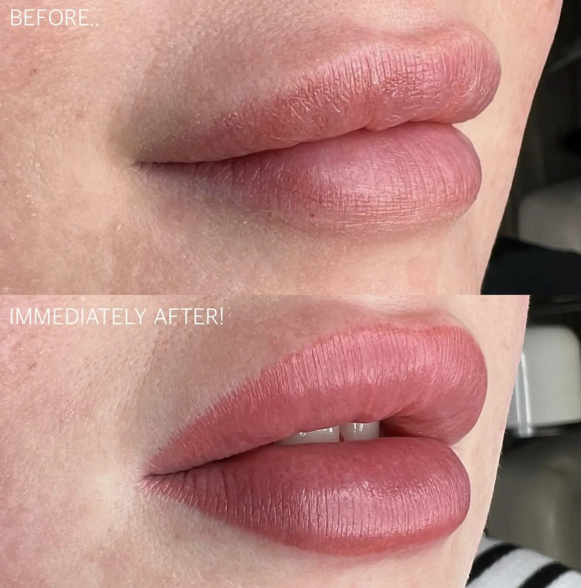 permanent lip colour